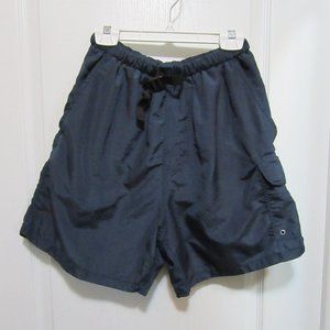 Mens Nylon Shorts Small - Navy color